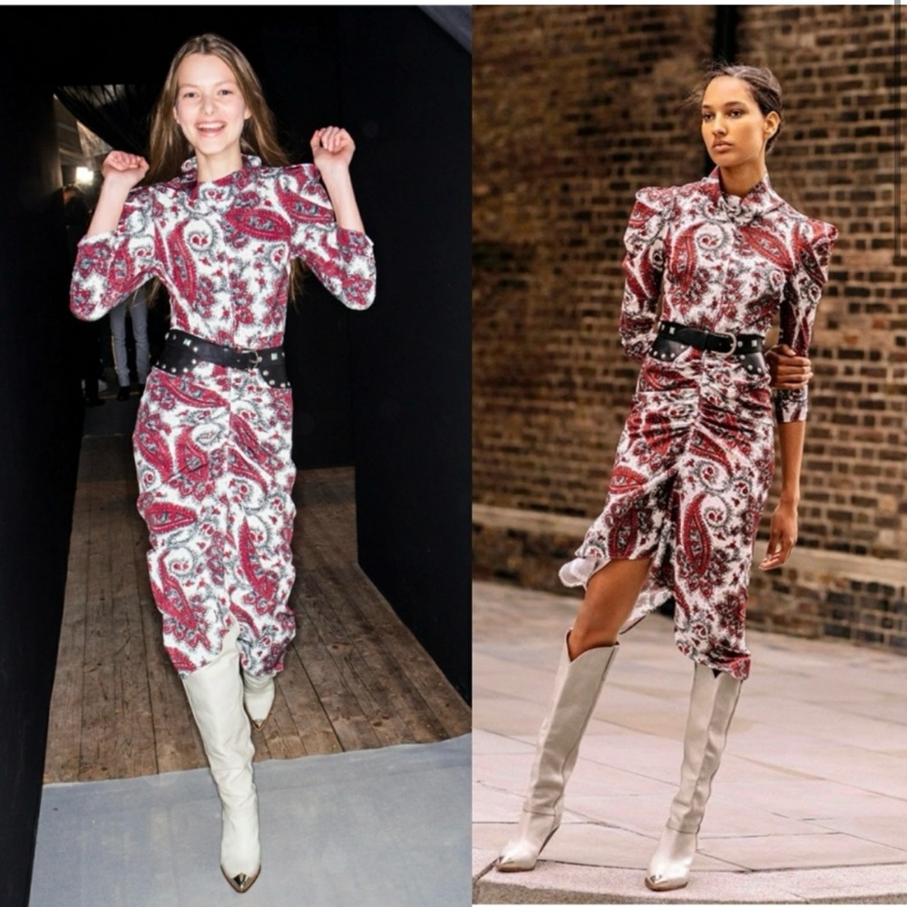 Isabel Marant Ruched Dress - Picture 5 of 13